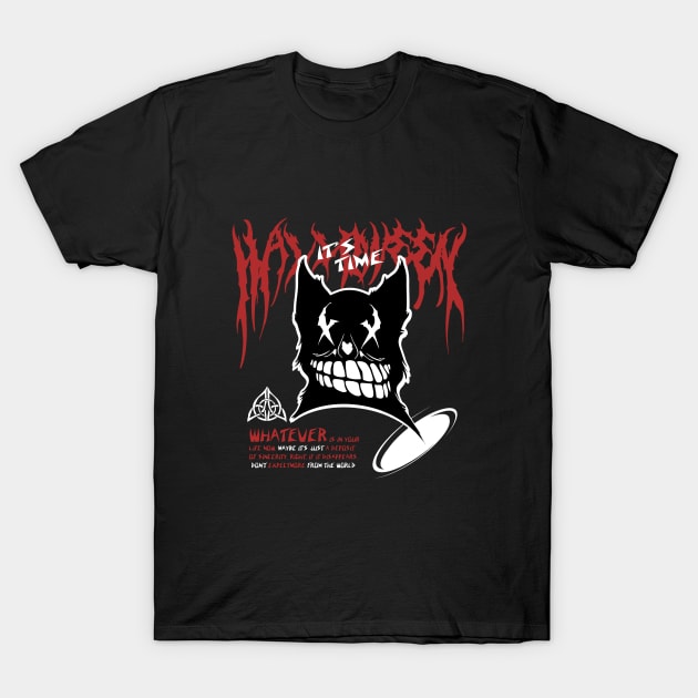 its time halloween T-Shirt by fourdsign